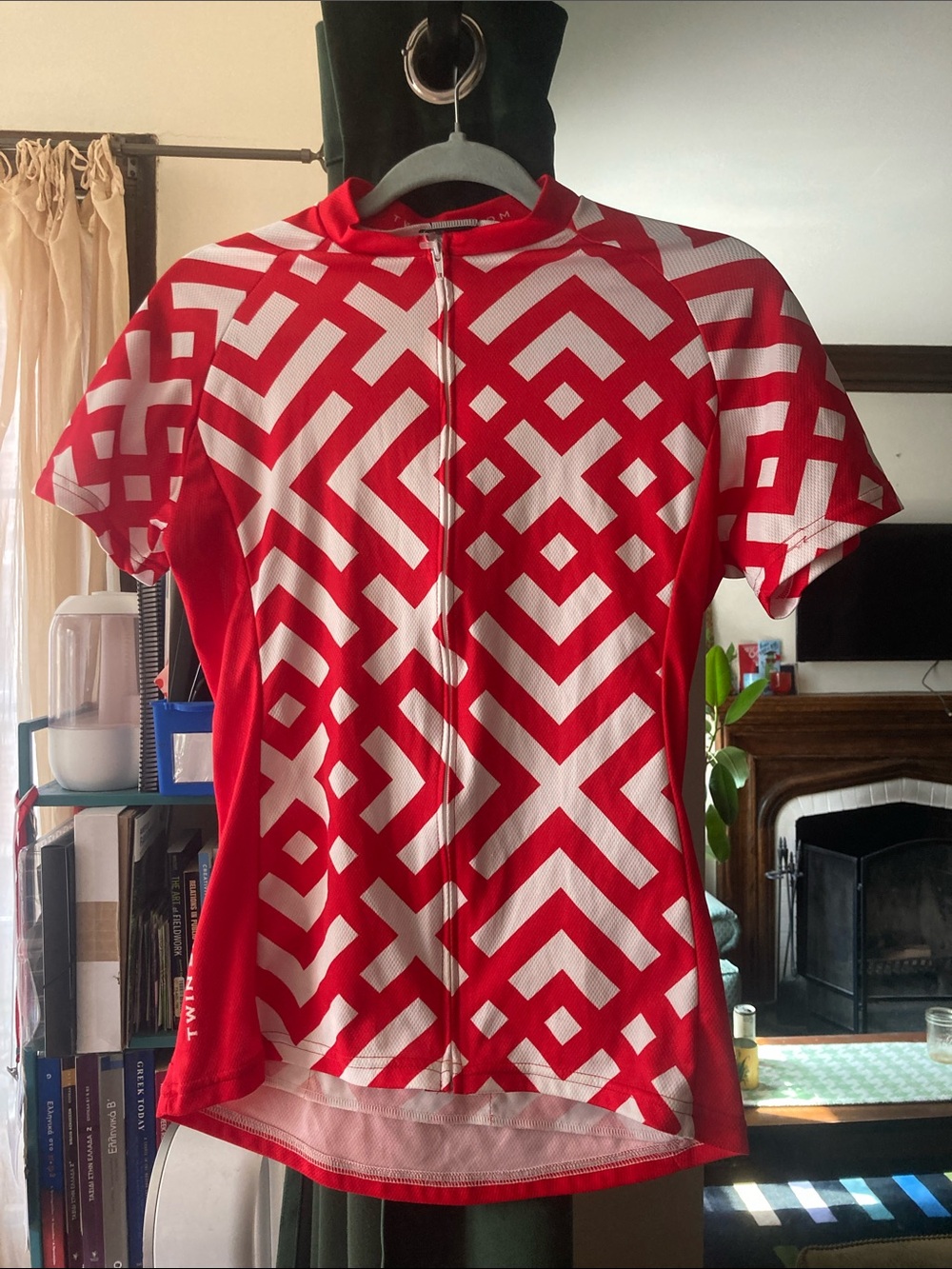 Twin Six Geometric Zip-Front Women’s Jersey